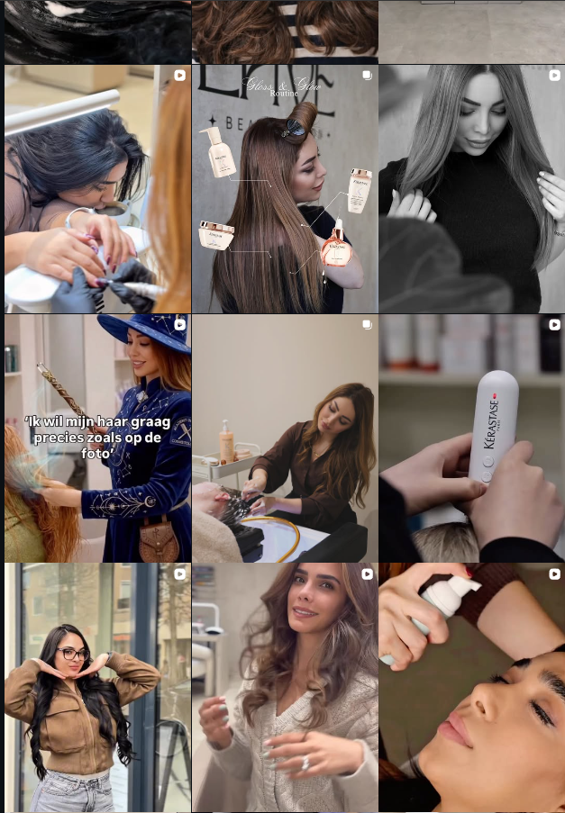 Lavé Beauty Salon Reels content created by DubbelA